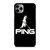 PING GOLF BLACK LOGO iPhone 11 Pro Max Case Cover