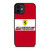 SCUDERIA FERRARI FORMULA ONE F1 RACING iPhone 12 Mini Case Cover