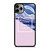 TUMBLR GOOD VIBES ONLY PINK MARBLE iPhone 11 Pro Max Case Cover