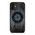 SEATTLE MARINERS BASEBALL MLB WOOD LOGO iPhone 12 Mini Case Cover