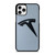 BLACK TESLA CAR LOGO iPhone 11 Pro Case Cover