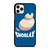 SNORLAX KABIGON POKEMON MONSTER iPhone 11 Pro Case Cover