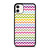 CUTE CHEVRON COLORFUL iPhone 11 Case Cover