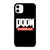 DOOM ETERNAL GAMES LOGO BLACK iPhone 11 Case Cover