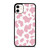 PINK COW PATTERN iPhone 11 Case Cover