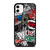 PUNK ROCK BAND COLLAGE iPhone 11 Case Cover