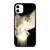 WHITE WOL CUTE iPhone 11 Case Cover WHITE WOL CUTE iPhone 11 Case Cover