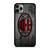 AC MILAN FOOTBALL WOODEN LOGO iPhone 11 Pro Max Case Cover