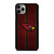 ARIZONA CARDINALS NFL METAL STRIPE iPhone 11 Pro Max Case Cover