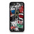 PUNK ROCK BAND COLLAGE iPhone SE 2020 Case Cover
