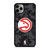 ATLANTA HAWKS BLACK CAMO iPhone 11 Pro Max Case Cover