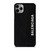 BALENCIAGA LEATHER BLACK iPhone 11 Pro Max Case Cover