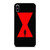 MARVEL BLACK WIDOW SYMBOL iPhone XS Max Case Cover