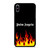 PALM ANGELS GRAFFITI FLAMES iPhone XS Max Case Cover
