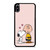 SNOOPY CHARLIE BROWN LOVE iPhone XS Max Case Cover