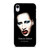 MARILYN MANSON SINGER SCARY iPhone XR Case Cover