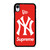 NEW YORK YANKEES SUPREME NEW ERA 2 iPhone XR Case Cover