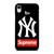 NEW YORK YANKEES SUPREME NEW ERA iPhone XR Case Cover
