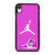 NIKE AIR JORDAN PURPLE iPhone XR Case Cover