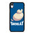 SNORLAX KABIGON POKEMON MONSTER iPhone XR Case Cover