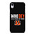 WHO DEY CINCINNATI BENGALS NFL iPhone XR Case Cover