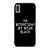 AMERICAN HORROR STORY ON WEDNESDAY WE WEAR BLACK iPhone X / XS Case Cover
