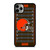 CLEVELAND BROWNS FOOTBALL FIELD iPhone 11 Pro Max Case Cover