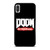 DOOM ETERNAL GAMES LOGO BLACK iPhone X / XS Case Cover