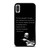 EMINEM RAPPER QUOTES 2 iPhone X / XS Case Cover
