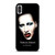 MARILYN MANSON SINGER SCARY iPhone X / XS Case Cover