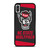 NC NORTH CAROLINA WOLFPACK FOOTBALL ICON iPhone X / XS Case Cover