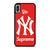 NEW YORK YANKEES SUPREME NEW ERA 2 iPhone X / XS Case Cover