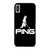 PING GOLF BLACK LOGO iPhone X / XS Case Cover