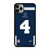 DALLAS COWBOYS DAK PRESCOTT 4 NFL NIKE iPhone 11 Pro Max Case Cover