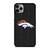 DENVER BRONCOS FOOTBALL TEXT iPhone 11 Pro Max Case Cover