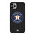 HOUSTON ASTROS BASEBALL BLACK iPhone 11 Pro Max Case Cover