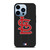 SAINT LOUIS CARDINALS BASEBALL BLACK iPhone 13 Pro Max Case Cover