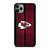 KANSAS CITY CHIEFS NFL METAL STRIPE iPhone 11 Pro Max Case Cover
