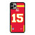 KANSAS CITY CHIEFS PATRICK MAHOMES 15 NFL NIKE iPhone 11 Pro Max Case Cover