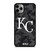 KANSAS CITY ROYALS BASEBALL BLACK CAMO iPhone 11 Pro Max Case Cover
