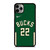 KHRIS MIDDLETON MILWAUKEE BUCKS NIKE NBA 2021-22 iPhone 11 Pro Max Case Cover