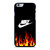NIKE SWOOSH IN FLAMES iPhone 6 / 6S Case Cover