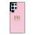 DOLCE AND GABBANA PINK LOGO Samsung Galaxy S22 Ultra Case Cover