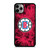 LOS ANGELES CLIPPERS BASKETBALL NBA FIRE iPhone 11 Pro Max Case Cover