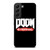 DOOM ETERNAL GAMES LOGO BLACK Samsung Galaxy S22 Plus Case Cover