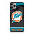 MIAMI DOLPHINS NFL TEAM iPhone 11 Pro Max Case Cover