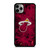 MIAMI HEAT BASKETBALL NBA FIRES iPhone 11 Pro Max Case Cover