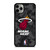 MIAMI HEAT BLACK CAMO iPhone 11 Pro Max Case Cover