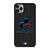 MIAMI MARLINS BASEBALL BLACK iPhone 11 Pro Max Case Cover