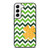 CUTE GREEN CHEVRON Samsung Galaxy S22 Case Cover